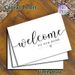 Welcome Home Themed Painting Poster, Minimalist Black & White Calligraphy Style Poster, Warm Welcoming Decor Ideal For Entryway, Living Room_maomaolike.com
