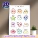 German Geometric Shapes Learning Painting Poster, Pastel Watercolor Cute Cartoon Style Poster, Educational Design For Learning Basic Shapes, Suitable_maomaolike.com
