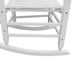 wooden Porch Rocker Chair WHITE_maomaolike.com