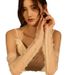 Unisex Wedding gloves Bridal wedding dress Long fingerless pearl gauze gloves White gauze luxury cutout dot drill accessories_maomaolike.com