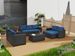 10 Piece PE Rattan Patio Furniture Set, Sectional Sofa Set, Outdoor Patio Furniture Set With Cushions & Tempered Glass Coffee Table_maomaolike.com