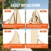 Patio Umbrella Cover For 7ft To 13ft Cantilever Umbrellas, Water Resistant PU 2000mm, Outdoor Umbrella Cover With Zipper And Rod, Beige_maomaolike.com