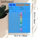 50lb Weight Loss Tracker Painting Poster, Vibrant Color-coded Weight Loss Chart Poster, Practical Tool To Track Weight Loss Progress And Plan Rewards_maomaolike.com