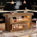 Kitchen Island, Farmhouse 3-Tier Island Table With Large Countertop (OLD SKU:S05790291)_maomaolike.com