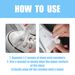 Jakehoe Foam Sneaker Cleaner, Small White Shoes Clean Stains Yellow Oxidation Portable No-Wash Cleaning_maomaolike.com