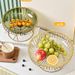 European Style Light Luxury Creative Living Room Household Fruit Basket Afrnoon Tea Dessert Hol Front Desk Candy_maomaolike.com