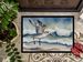 Sanderling Racing The Tide Doormat Front Door Mat Indoor Outdoor Rugs For Entryway, Non Slip Washable Low Pile, 24H X 36W_maomaolike.com