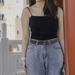 HOT Black Pants Elastic Invisible Belt Side for Men Buckle Women Belts Non-slip Stretch Waist Boy_maomaolike.com