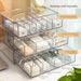 Data Storage Box Divider Organizer Transparent Cable Winder Detachable With Lid Drawer Style Large Capacity_maomaolike.com