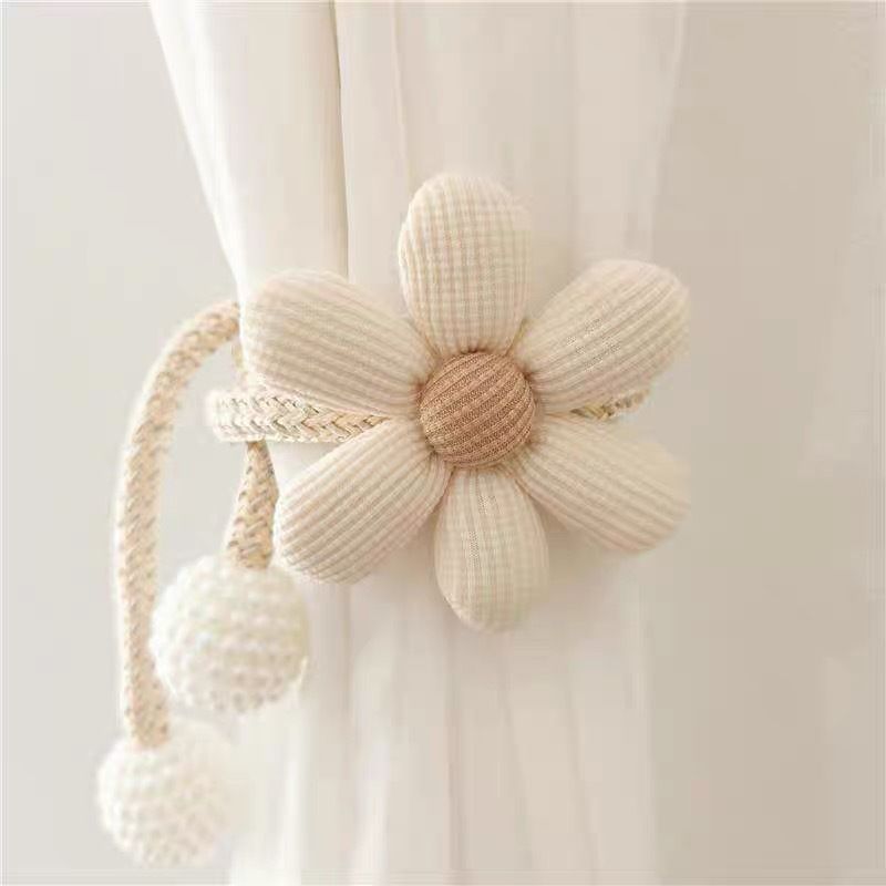 Labeling Tiebacks New No-Drill Magnetic Buckle Versatile Curtain Woven Tie Rope_maomaolike.com