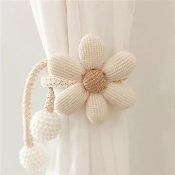 Labeling Tiebacks New No-Drill Magnetic Buckle Versatile Curtain Woven Tie Rope_maomaolike.com