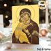 Religious Madonna And Child Painting Poster, Traditional Orthodox-style Sacred Scene Poster, Serene Spiritual Artwork Suitable For Home, Prayer Space_maomaolike.com