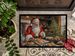 Cookies With Santa Claus Doormat Front Door Mat Indoor Outdoor Rugs For Entryway, Non Slip Washable Low Pile, 24H X 36W_maomaolike.com