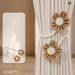 Twisty Fun Handmade Creative Cotton Linen Internet Celebrity New Flower Sheer Super Fairy Curtain Tiebacks_maomaolike.com