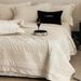 Wabi-Sabi Style Premium Gold Velvet Integrated Four-Piece Set Warm Quilted Bed Sheet Heating Room Autumn Winter Quilt_maomaolike.com