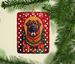 Leonberger Holiday Christmas Porcelain Ornament Christmas Tree Hanging Decorations For Home Christmas Holiday, Rectangle, Gift, Multicolor_maomaolike.com
