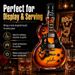 Slash Guitar Shaped Decanter, Guns N' Roses Themed Liquor Bottle, Tennessee Whiskey Collectible Barware For Rock Fans_maomaolike.com