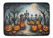 La Catrina Skeleton Spooky Halloween Memory Foam Kitchen Mat Machine Washable Anti-Fatigue Mat Cushion Comfort Bath Mat Or Kitchen Rug_maomaolike.com
