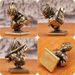 Monkey King Sun Living Room Office Tabletop Tea Pet Ornament Black Mythology Wukong Golden Cudgel Copper Craft_maomaolike.com