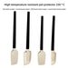 High Temperature Resistant Household Dual-Color Beech Wood Handle Silicone Soft Scraper Baking Cream Spatula Cake Knife_maomaolike.com