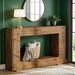 (old Sku: S05790120 )Farmhouse Console Table, Rustic Wood Entryway Sofa Table With Storage_maomaolike.com