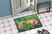 Iowa Wild Prairie Roses In Watercolor Doormat Front Door Mat Indoor Outdoor Rugs For Entryway, Non Slip Washable Low Pile, 24H X 36W_maomaolike.com