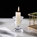 Nordic Light Luxury Crystal Glass Holder Aromatherapy Candle Decorative Ornament Candlelight Dinner Romantic Scene Prop_maomaolike.com