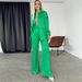Women's Clothing suits for women long-sleeved lapel shirts leopard print trousers women's fashion casual two-piece suits_maomaolike.com