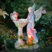 Colorful Lights Angel Statue Garden Courtyard Creative Decorative Ornaments Solar Night Light Resin Craft Designer Home Decor Deko Arredamento_maomaolike.com