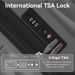 Luggage Sets ABS Hardshell 3pcs Luggage, Lightweight Durable Suitcase Sets Spinner Wheels Suitcase With TSA Lock 20''24''28'' Available(Grey Ash)_maomaolike.com