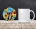 Chihuahua In Sunflowers Large Sandstone Coasters Pack Of 4 Absorbent Round Coasters Decor Gifts For Men Or Women, 4 In, Multicolor_maomaolike.com
