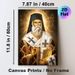 Orthodox Saint Nektarios Painting Poster, Exquisite Traditional Religious Icon Poster, Reverent Design With Gilded Halo, Ornate Vestments And Sacred_maomaolike.com