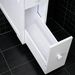 Wood Rolling Narrow Bathroom Side Storage Cabinet_maomaolike.com