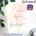 "You Are God's Masterpiece" Religious Quote Painting Poster, Soft Pastel Watercolor Style Poster, Warm Uplifting Message, Ideal For Bedroom, Living_maomaolike.com