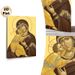 Religious Madonna And Child Painting Poster, Traditional Orthodox-style Sacred Scene Poster, Serene Spiritual Artwork Suitable For Home, Prayer Space_maomaolike.com