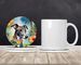 Greyhound Luau Large Sandstone Coasters Pack Of 4 Absorbent Round Coasters Decor Gifts For Men Or Women, 4 In, Multicolor_maomaolike.com