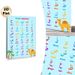 Arabic Alphabet Painting Poster, Vibrant Illustrated Arabic Alphabet With Camel & Palm Trees Poster, Practical For Arabic Language Learning, Ideal For_maomaolike.com