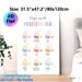 Positivi-Tea Positive Affirmation Painting Poster, Pastel Whimsical Tea Bag Graphic Poster, Features Uplifting Self-affirming Messages, Suitable For_maomaolike.com