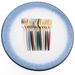 1pc Tea Forks Set Stainless Steel Small Gold Fruit Dessert For Snack Black Salad Mini Cake Fork_maomaolike.com