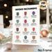 Defense Mechanisms Painting Poster, Minimalist Colorful Shield Graphic Poster, Informative Psychology Learning Reference, Suitable For Office, Therapy_maomaolike.com