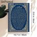 Desiderata Poem Painting Poster, Vintage Ornate Calligraphy Poster, Inspirational Reflective Text With Decorative Scroll Border, Ideal For Home Office_maomaolike.com