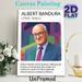 Albert Bandura Themed Painting Poster, Vibrant Polygonal Style Portrait Poster, Informative Design With Social Learning Theory Intro, Ideal For_maomaolike.com