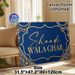 Indian Wedding Themed Painting Poster, Luxurious Ornate Blue & Gold Embellished Poster, Elegant Festive Design Ideal For Wedding Venues And Home_maomaolike.com