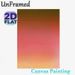 Gradient Abstract Painting Poster, Soft-toned Smooth Warm Color Gradient Poster, Calming Visual Decor Ideal For Living Room, Bedroom And Office_maomaolike.com