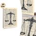 Ornate Lamp On Vintage Dictionary Page Painting Poster, Intricate Black & White Typographic Art Poster, Literary-themed Decor Ideal For Home Office_maomaolike.com