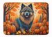Keeshond Fall Memory Foam Kitchen Mat Machine Washable Anti-Fatigue Mat Cushion Comfort Bath Mat Or Kitchen Rug_maomaolike.com