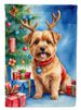 Norfolk Terrier Christmas Reindeer Garden Flag Mailbox Flag Decorative Yard Flag Banner Outside Patio Artwork Yard Flower Beds, Garden Size, Multicolor_maomaolike.com