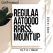 Playful Typography Themed Painting Poster, Minimalist Black Bold Text Poster, Unique Repeated-letter Design Ideal For Home And Office Wall Decor_maomaolike.com