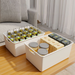 Plastic Box Elevated Miscellaneous Storage Bin Rectangular Large Capacity Dormitory Student Multifunctional Turnover_maomaolike.com