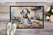 Dalmatian The Chef Doormat Front Door Mat Indoor Outdoor Rugs For Entryway, Non Slip Washable Low Pile, 24H X 36W_maomaolike.com